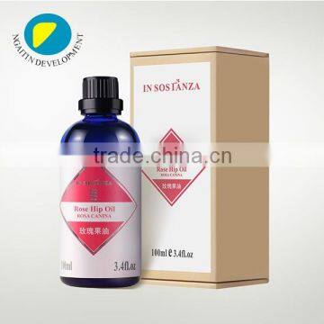 Rosehip Oil , Private Label Natural Organic Dark Yellow Rosehip Seed Oil