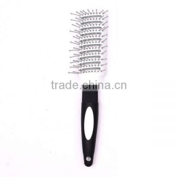 Professional nylon pin vented hair brush