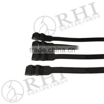 Nylon cable tie/plastic double loop cable ties