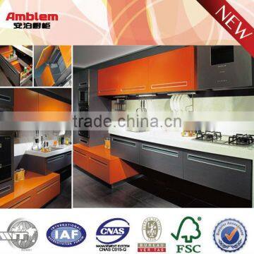 hot sell colorful lacquer kitchen cabinet