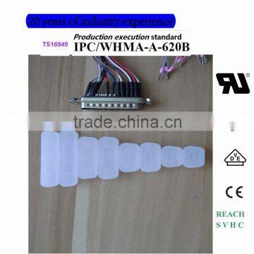 D-SUB37-M+cover-1*2 P +LIYCY-37*0.25(solder+assembly) Wire Harness Assembly photo-5