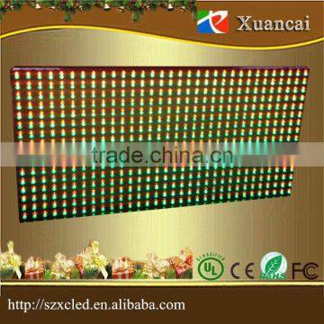 Dual Color RG P10 16x32 dot outdoorled led display screen module