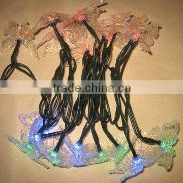 x' mas butterfly led string light