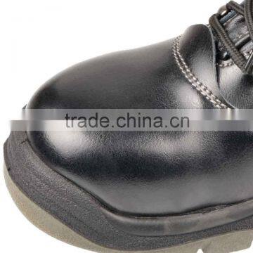 Anti-Puncture Slip Anti Static Top Smooth Leather Toe Cap Working Shoes photo-5