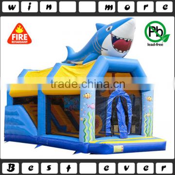 giant commercial used inflatable sports equipment bouncer slide prices, inflatable combo for sale