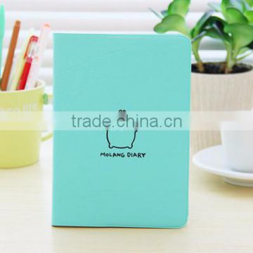 Factory low price wholesale promotion pu leather notebook a5, custom made notebook