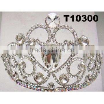 factory direct sale tall pageant crown wedding crown bride crown tiaras