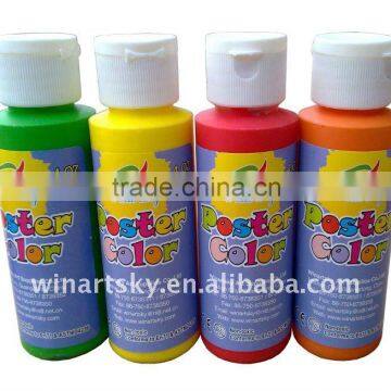 Poster color paint for children to draw