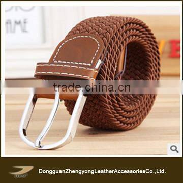 2014 braided elastic stretch belt