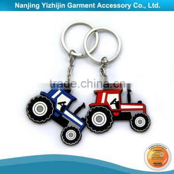 New design cartoon rubber key chain motorcycle