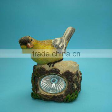 Resin garden decoration craft Animal solar light