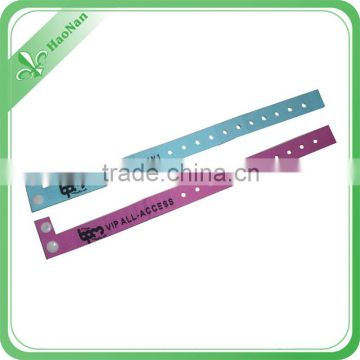 Security Vinyl wristbands for promotional