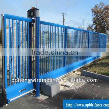 2014 Top-sale outdoor artistic iron gate fences design
