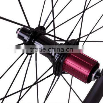 700C Basalt Brake Surface High Stiffness Super Light Carbon Wheelset 38mm Tubular 38mm Tubular Chinese Carbon 700c 38mm Rim photo-6