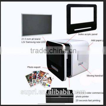 Portable Shopping Mall Instant Photo Booth For Wedding Kiosk Booth                        
                                                Quality Choice