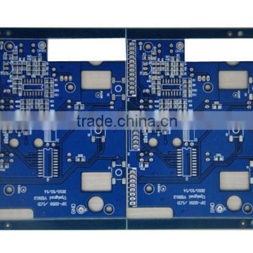 8 Layer Blue Soldermask HDI PCB Board For Computer / Tablet PC / Control Panel