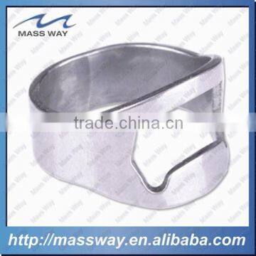 Blank Whilesale Custom Stainless Steel Finger Beer Ring Bottle Opener photo-3