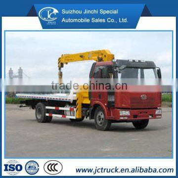 FAW 10T right hand drive wrecker tow trucks