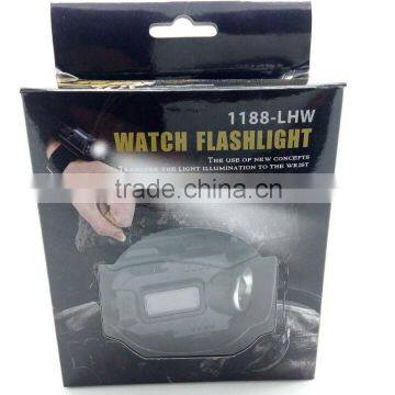 Q5 LED Lamp of Wrist Watches Lamp Outdoor Built-in Rechargeable Battery Night Running Strong Light Flashlight photo-4