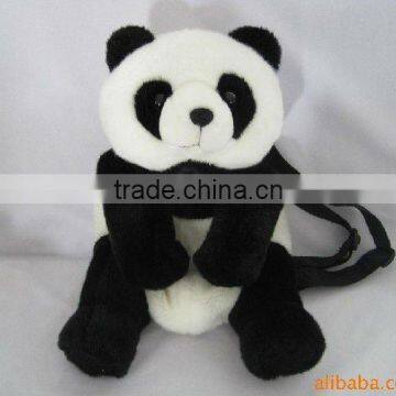 JM8556 plush toy panda backpack