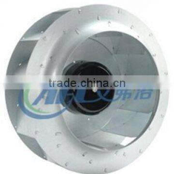 Diameter 280mm industrial centrifugal ventilation fan with backward curved impeller