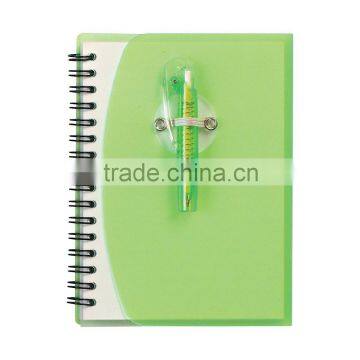 Spiral Notebook With Shorty Pen