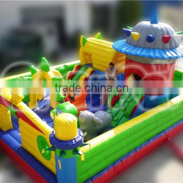 Hot selling commercial inflatable obstacle course, inflatable castle playground amusement park                        
                                                Quality Choice