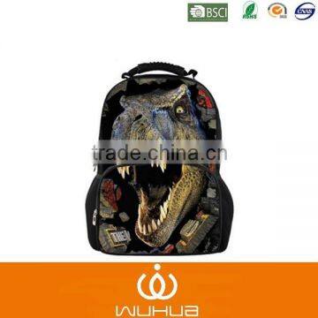 Yonger Designer Large 3D Dinosaur School Backpacks for Children Men Outdoor Tourism Bag Women Leopard Backbag