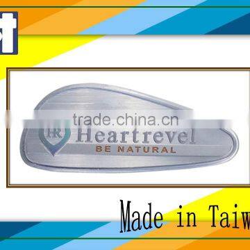 Seashell car aluminum Classical brand epoxy sticker