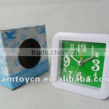 Mini square table alarm clock SM162143