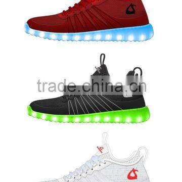 2016 Summer Most Fashion Original Design LED Light Shoes for Adult