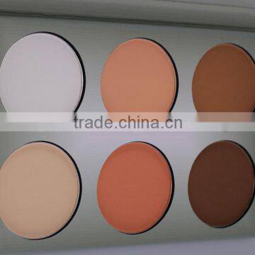 6 Color Pressed Powder Foundation All Dry Powder Cake Foundation Makeup photo-3