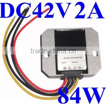 16v 13.5v to 42v dc dc step up converter boost 14v 12v to 42v voltage regulator 84w Waterproof