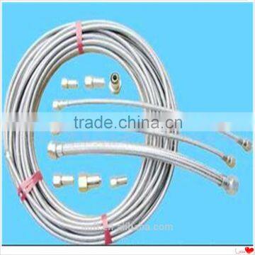 teflon flexible metal hose with flange endteflon flexible metal hose with flange end