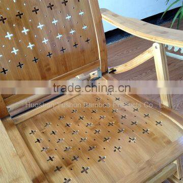 High Quality Foldable Bamboo Rocking Chair photo-5