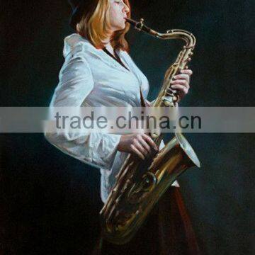 LiMing handmade painting beautiful girl canvas oil painting abstract islamic art