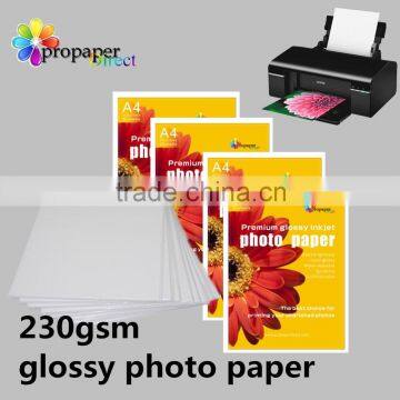 230gsm cast coated glossy photographic paper