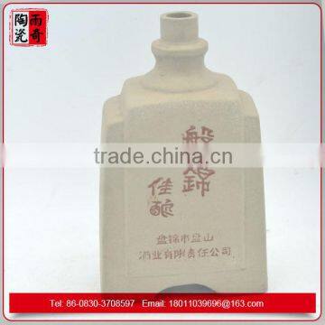 wholesale vintage ceramic bottle for white liquor