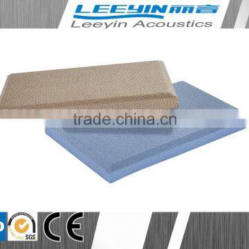 hot sale interior fabric soundproof wall with glass wool for auditorium