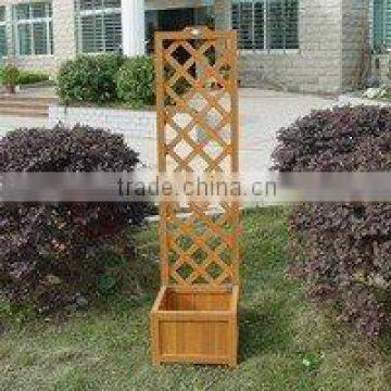 WOODEN LATTICES PLANTER