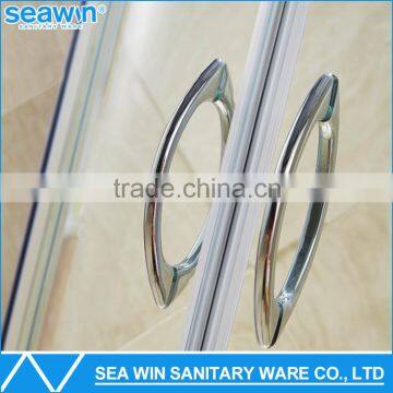 Small 304 Stainless Steel Round Pivot Shower Enclosure photo-2