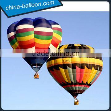 Promotion inflatable hot air balloon with wicker basket                        
                                                Quality Choice