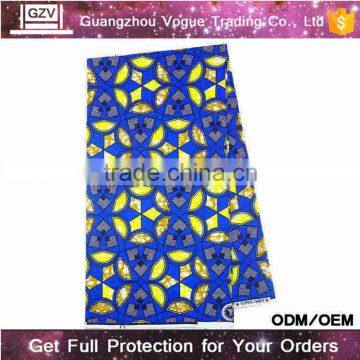 Vogue nigerian holland wax hot sell african wax print fabric for sale