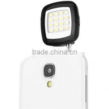 Portable Fill-in Flash Light LED Lamp of 3.5mm Interface Design for Mobile Phone