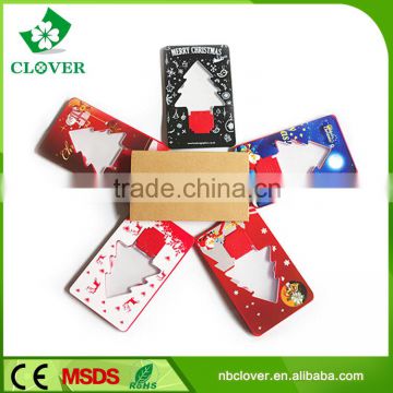 Easy to bring for festival use 2 LED credit card flashlight                        
                                                Quality Choice