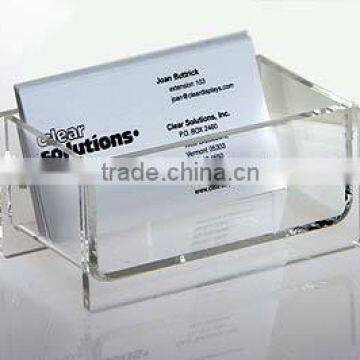 acrylic business card holder