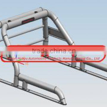 High quality Stainless Steel Roll Bar with handle for D-MAX 2007-2012