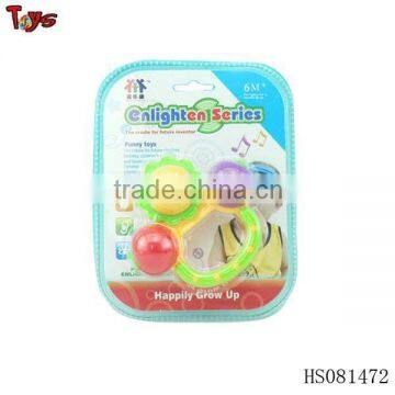 colorful cute plastic rattle