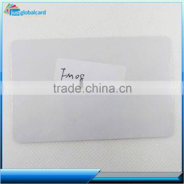 13.56mhz rfid pvc smart card F08 chip blank contact ic card