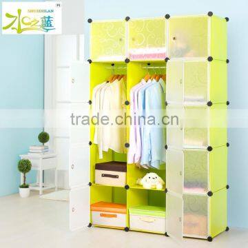 Wholesale Folding Modern Bedroom Plastic Wardrobe Box photo-2